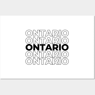 ONTARIO Posters and Art